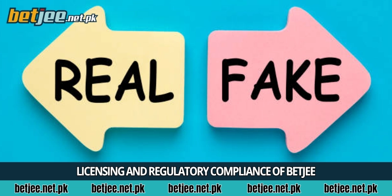 Licensing and regulatory compliance of Betjee