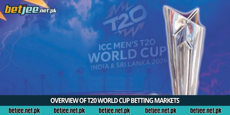 Overview of T20 world cup betting markets
