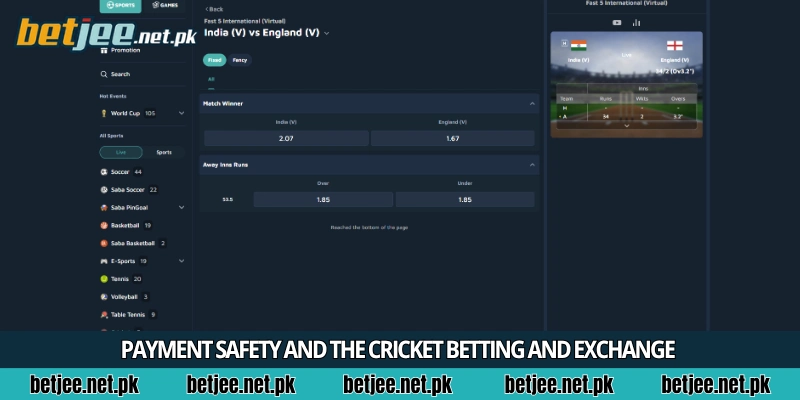 Payment safety for Pakistani Bettors