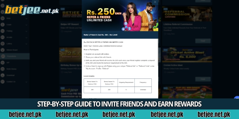 Step-by-step guide to invite friends and earn rewards