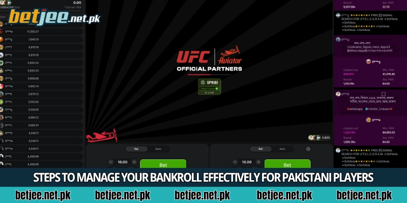 Steps to manage your bankroll effectively for Pakistani players