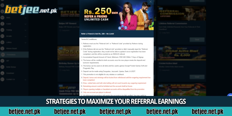 Strategies to maximize your referral earnings