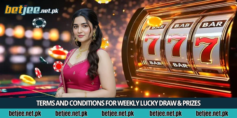 Terms and conditions for Weekly Lucky Draw & Prizes