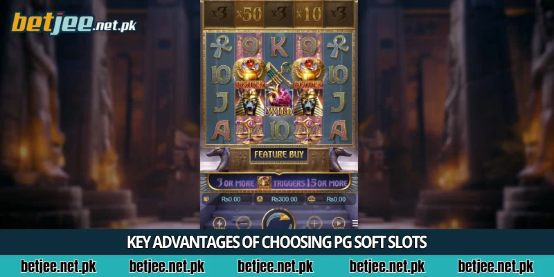 Key advantages of choosing PG Soft slots