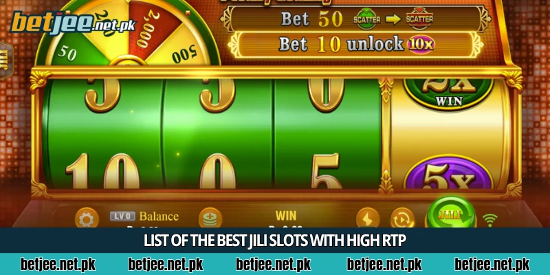 Best JILI Slots with High RTP for Betjee Players 2 List of the best JILI slots with high RTP