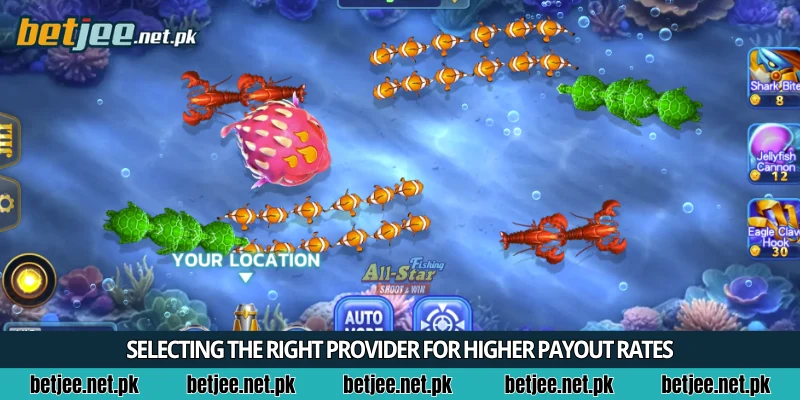 Selecting the right provider for higher payout rates
