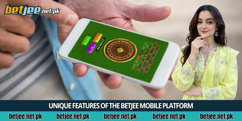 Unique features of the Betjee mobile platform